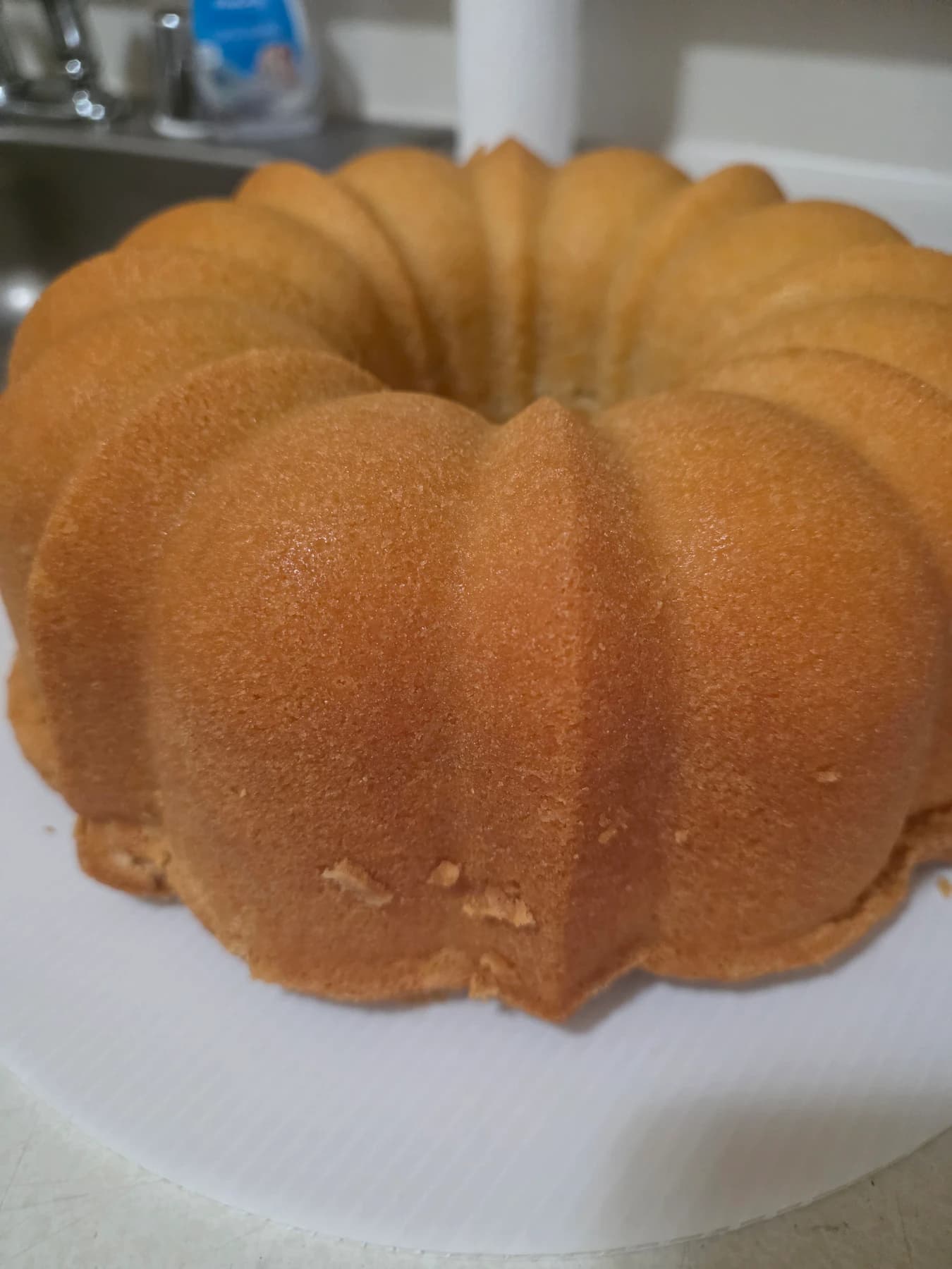 Golden ring cake baked by Ainnie's Sweets