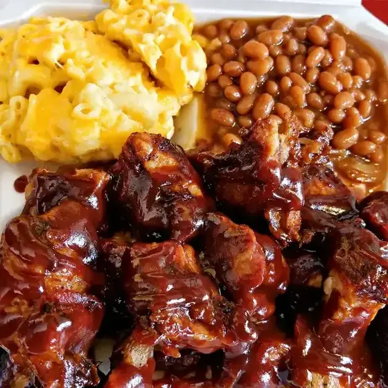 Rib tips plate from CaffyQ
