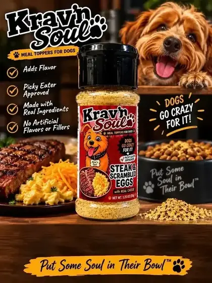 Krav'n Soul meal topper collection