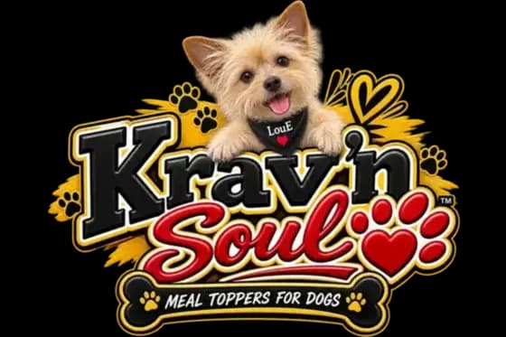 Krav'n Soul premium meal toppers for dogs official logo
