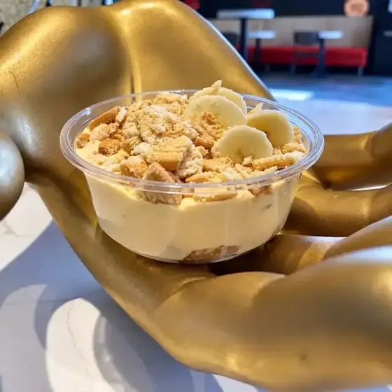 Yogi's Pud'n banana pudding cup